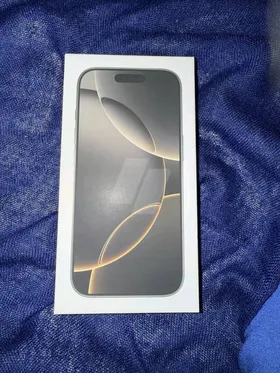 iphone 16 Pro 256GB, brand new in sealed box. Dubai version 