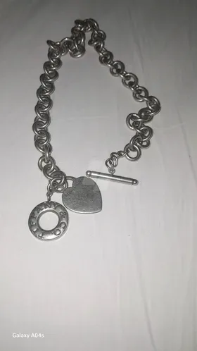 قلادة فضة
