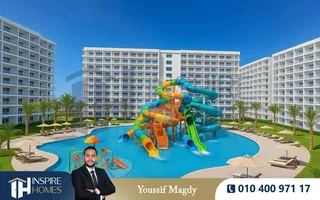 شاليه لإعادة البيع 60م ( Porto Golf ) العلمين الجديدة 