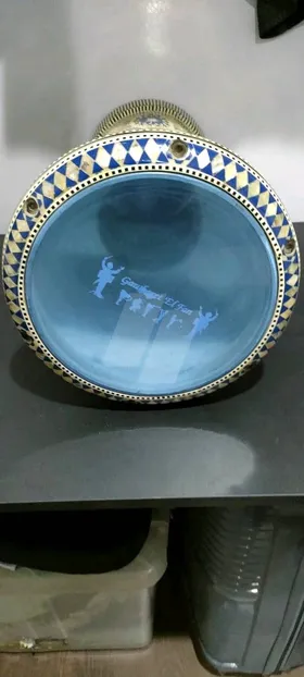 طبلة سنباطي مقاس 22 صدف شبه جديده 