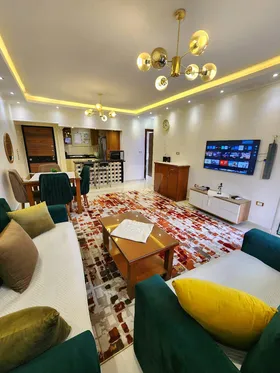 شقة مفروشه للايجار خلف الوتر واي